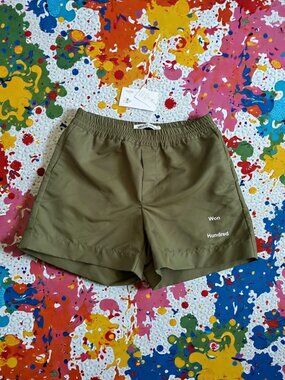 WON HUNDRED Men’s Olive Green Shorts Size 36 NEW NWT